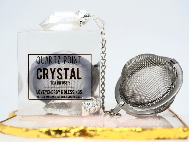 Quartz Crystal Loose Leaf Tea Infuser - The Original