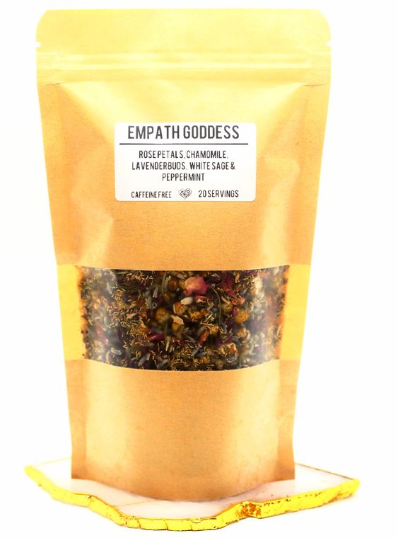 Empath Goddess Tea Blend - Relaxing & Cleansing Loose Leaf Herbal Tea Blend